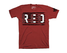 Load image into Gallery viewer, Men's RED T-Shirt – Remember Everyone Deployed – T shirt