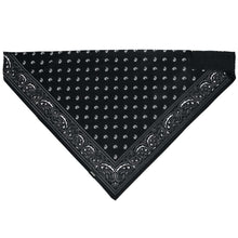 Load image into Gallery viewer, BL11 Bandanna, SportFlex(tm) Series, Black Paisley