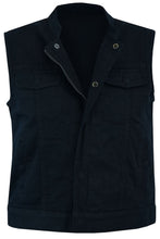 Load image into Gallery viewer, Women's Advance Black Construction Denim Vest