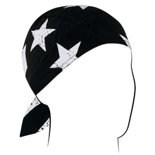 Load image into Gallery viewer, Z93 Flydanna®, Cotton, Black &amp; White Vintage American Flag