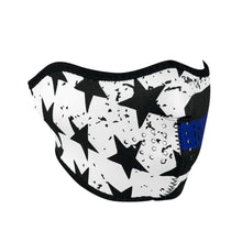 Load image into Gallery viewer, WNFM171H ZAN® Half Mask- Neoprene- Thin Blue Line