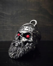 Load image into Gallery viewer, BB-97 Old School Biker Skull Diamond Bell
