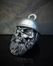 Load image into Gallery viewer, BB-19 Helmet Skull Biker Bell