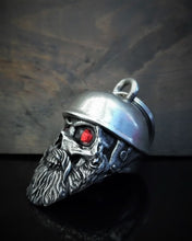 Load image into Gallery viewer, BB-11 Helmet Skull Biker Diamond Bell