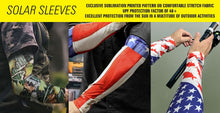 Load image into Gallery viewer, SOLSL6 Solar Sleeves Black
