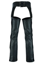 Load image into Gallery viewer, Tall Classic Leather Chaps with Jeans Pockets