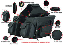Load image into Gallery viewer, Two Strap Saddle Bag
