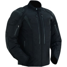 Load image into Gallery viewer, Men's Blast Black Micro Mesh Motorcycle Jacket – Ventilated