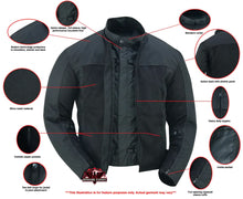 Load image into Gallery viewer, Cross Wind Men's Mesh Jacket – Black
