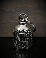 Load image into Gallery viewer, BB-136 Live To Ride Biker Sheild Bell