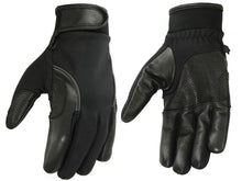 Load image into Gallery viewer, Leather/ Textile Lightweight Glove