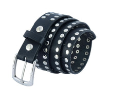 Load image into Gallery viewer, BLT Premium Quality Studded Leather Belt