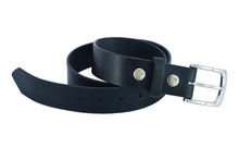 Load image into Gallery viewer, BLT The Iconic Black Genuine Leather Belt
