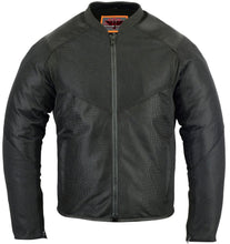 Load image into Gallery viewer, Men's Ventilated Mesh Motorcycle Jacket – Sporty, All-Season