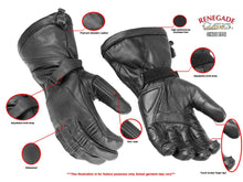 Load image into Gallery viewer, Avengers Men's leather gauntlet gloves