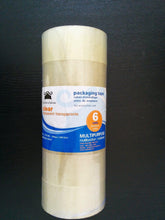 Load image into Gallery viewer, Tache 40 Rolls Clear Acrylic Sealing Packing Tape 1.89 Inches x 110 Yard x 1.89 Mil (SPTAPE-189110) Upgraded