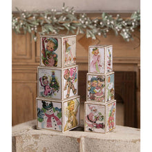 Load image into Gallery viewer, Pastel Retro Blocks by Bethany Lowe Designs