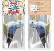 Load image into Gallery viewer, Painted Wooden Musical Whistle Pigeon Instrument