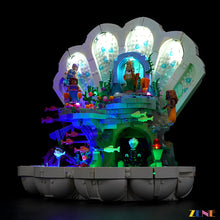 Load image into Gallery viewer, Light Kit for LEGO Little Mermaid Royal Clamshell #43225