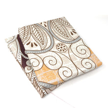 Load image into Gallery viewer, Tache Maroon Mandala Ivory Damask Pillowcases (2131-PC)