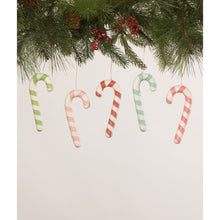 Load image into Gallery viewer, Pink Candy Cane Ornament by Bethany Lowe Designs