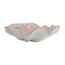 Load image into Gallery viewer, Clam Shell Bowl with 22K Gold Accent