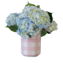Load image into Gallery viewer, Gingham Large Vase/ Utensil Holder
