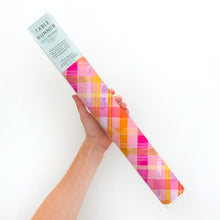 Load image into Gallery viewer, Pinksgiving Plaid Table Runner