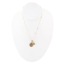 Load image into Gallery viewer, Pisces - Zodiac Green Jade Golden Charm Necklace