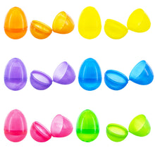 Load image into Gallery viewer, Set of 12 Iridescent Plastic Eggs 2.25 Inches