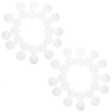 Load image into Gallery viewer, Set of 24 White Plastic Easter Eggs 2.25 Inches