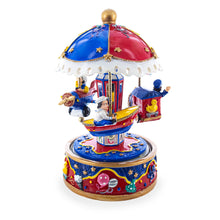 Load image into Gallery viewer, Musical Figurine with Airplane, Boat, and Train