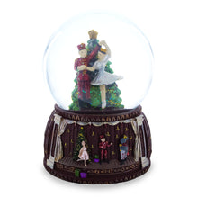 Load image into Gallery viewer, Dancing Nutcracker and Ballerina Musical Water Snow Globe