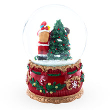 Load image into Gallery viewer, Santa's Gift Giver Musical Snow Water Globe