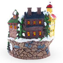 Load image into Gallery viewer, Winter Village Skating Animated Musical Christmas Figurine