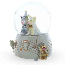 Load image into Gallery viewer, Cats Party Musical Water Snow Globe