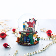 Load image into Gallery viewer, Gift List for Santa Musical Water Snow Globe