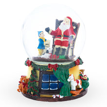 Load image into Gallery viewer, Gift List for Santa Musical Water Snow Globe