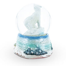 Load image into Gallery viewer, Polar Bears in Serenity Mini Water Snow Globe