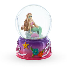 Load image into Gallery viewer, Enchanting Mermaid Oasis Miniature Water Globe