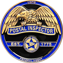 Load image into Gallery viewer, GL11-002 Mail Carrier Handler Inspector Mailman Challenge Coin