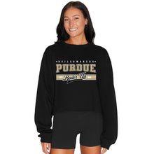 Load image into Gallery viewer, Purdue Black Crewneck