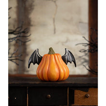 Load image into Gallery viewer, Pumpkin Bat Luminary by Bethany Lowe Designs