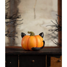 Load image into Gallery viewer, Pumpkin Cat Luminary by Bethany Lowe Designs