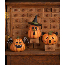 Load image into Gallery viewer, Pumpkin Cat Luminary by Bethany Lowe Designs