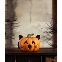 Load image into Gallery viewer, Pumpkin Cat Luminary by Bethany Lowe Designs
