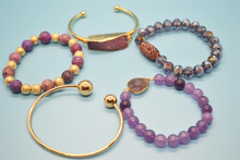 Load image into Gallery viewer, Amethyst Stunning Statement 5-piece Set