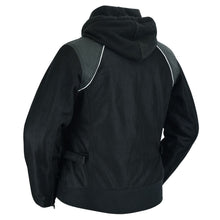 Load image into Gallery viewer, Darkstream Women's Mesh  Motorcycle Jacket - Black/ Black Tone Reflective