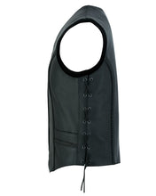 Load image into Gallery viewer, Enchantia Women's leather motorcycle vest