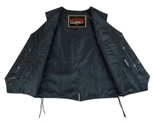 Load image into Gallery viewer, Enchantia Women's leather motorcycle vest